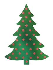 Green Christmas tree