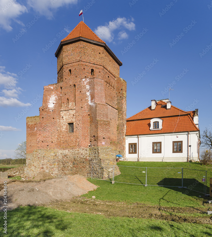 Wall mural liw, zamek książąt mazowieckich