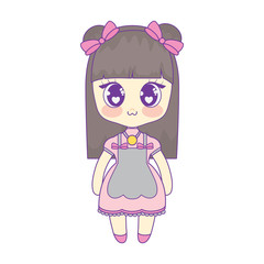 kawaii anime girl design