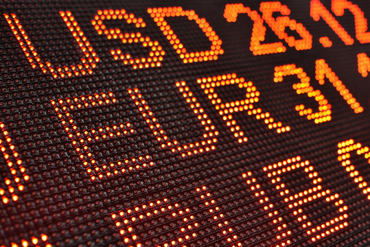 Foreign currency exchange rates