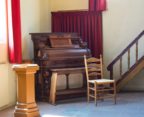 Fototapeta na wymiar Orgel in einer Kirche