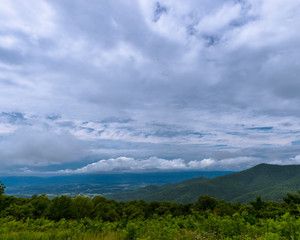 valley at shenandoah national park