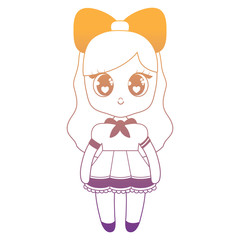 kawaii anime girl design