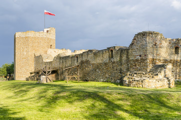 Inowłódz, zamek królewski © Dejan Gospodarek