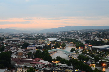 Вечерний Тбилиси