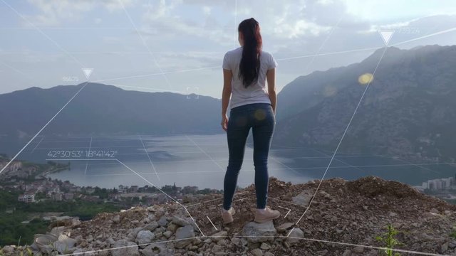 At the top and augmented reality.