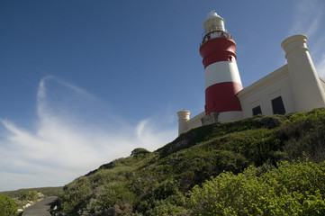 Fototapeta na wymiar Cape Agulhas Light House, South Africa