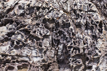 Sone surface close up in Thailand.