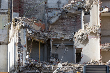 Démolition de bâtiment