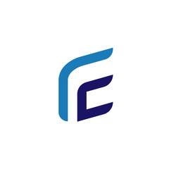 F C Initial Letter Logo Vector element. Initial logo template