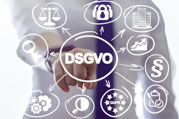 DSGVO. RGPD. GDPR - General Data Protection Regulation.