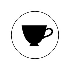 Cup icon, logo