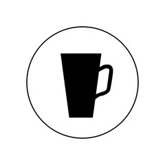 Cup icon, logo