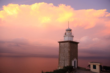 The hundred years old lighthouse of Mui Dinh, Vietnam