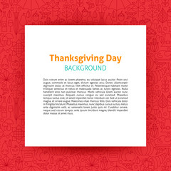 Thanksgiving Day Paper Template