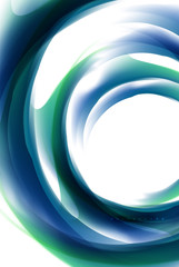 Fototapeta premium Holographic fluid colors flow, colorful liquid mixing colours motion concept