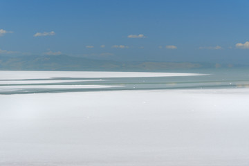 Fototapeta na wymiar Urmia Salt Lake. Iran