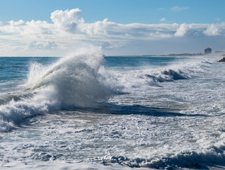 waves in city beach, Perth, Western Australia