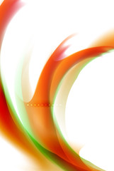 Holographic fluid colors flow, colorful liquid mixing colours motion concept