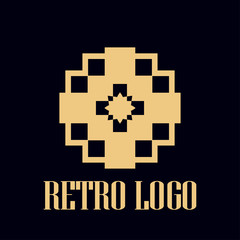 Obraz premium Art Deco Logo