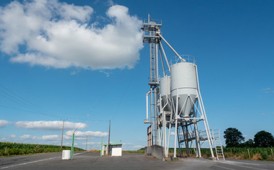 silo for storage of maize