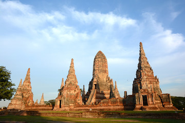 Fototapeta premium vintage ayuthaya old temple
