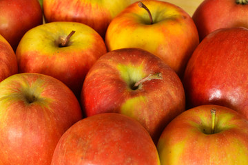 Aepfel; Ansammlung mehrerer Exemplare