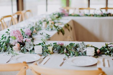 Tables de mariage