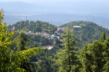 Fototapeta na wymiar View of McLeod Ganj. Himachal Pradesh. India