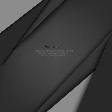 Abstract Background With Gray Design Triangles