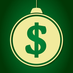 Dollar icon background