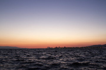 Fototapeta na wymiar Coastline in Izmir (Smyrna ) / Turkey