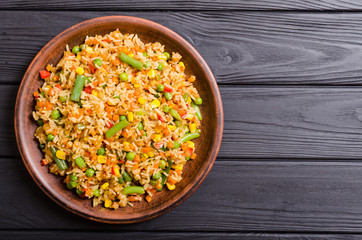 Risotto with vegetables