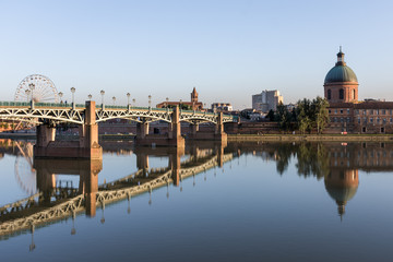 Le Pont Saint-Pierre et l'Hôpital de la Grave, Toulouse