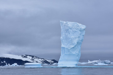 Ice on the ocean