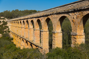Fototapeta premium Pont de les Ferreres, Tarragona, Spain