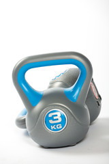 Kettlebell white background