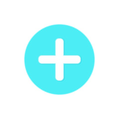 Add icon on white background