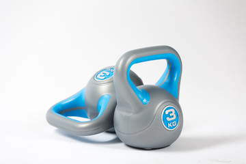 Kettlebell white background