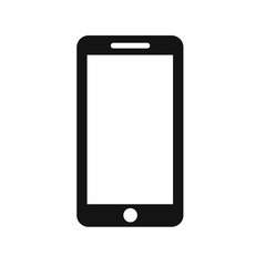 smartphone technology line icon stock vector illustration design