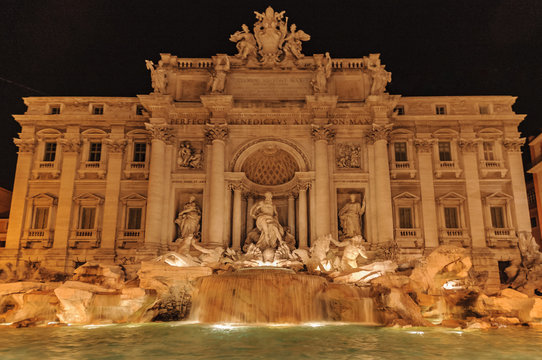 Roma, fontana di Trevi