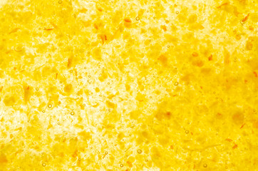 Washing bubbles macro yellow orange fatware liquid water fatware