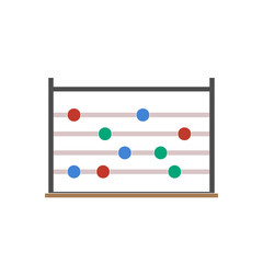 abacus vector icon icon for app and website, training symbols	