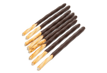stick with chocolate glaze