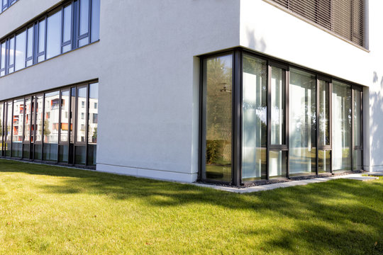 Modern glass architecture