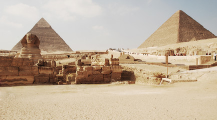 Pyramids in Cairo