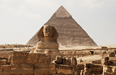 Cairo pyramid view 