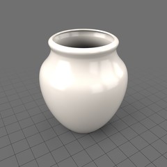 Small ceramic vase