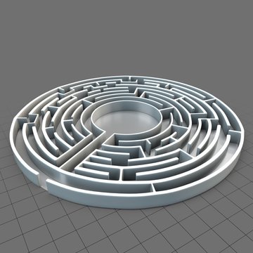 Circular labyrinth