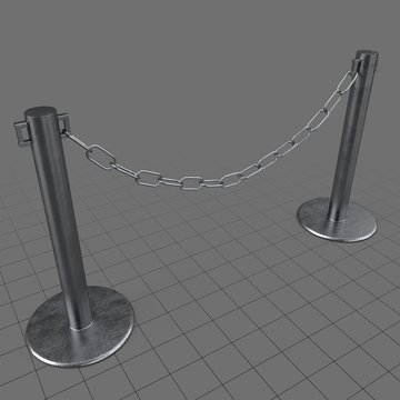Chain barrier